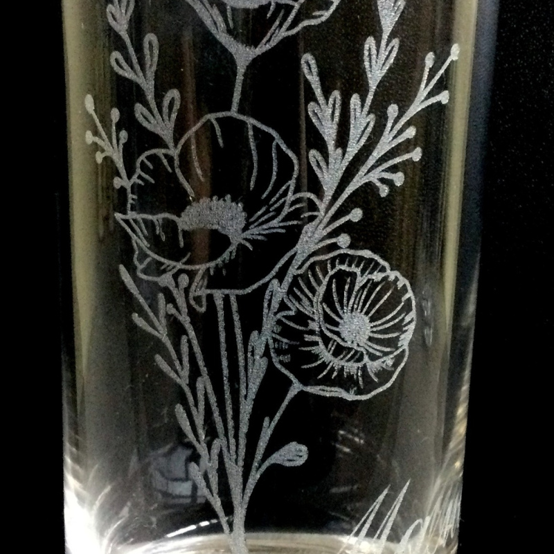 Custom Engraved Glass